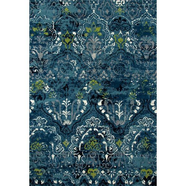 Art Carpet 5 X 8 Ft. Bastille Collection Emerge Woven Area Rug, Teal 841864109860